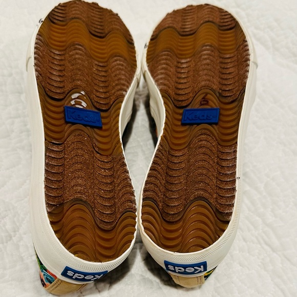 Keds X Rifle Paper Co. Triple Decker Vintage Blossom Slip On size 7 - Picture 5 of 7